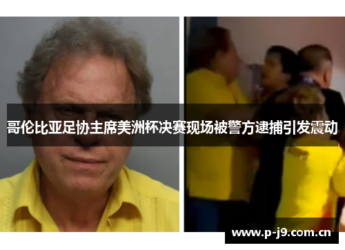哥伦比亚足协主席美洲杯决赛现场被警方逮捕引发震动